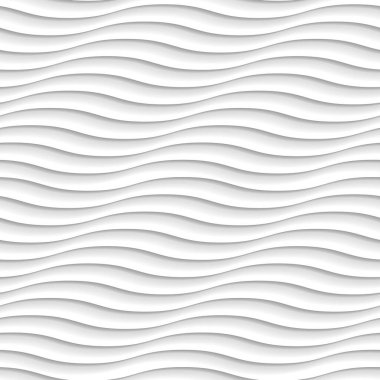 Doku 3d dalgalar geometrik beyaz arkaplan duvar kağıdı arkaplan