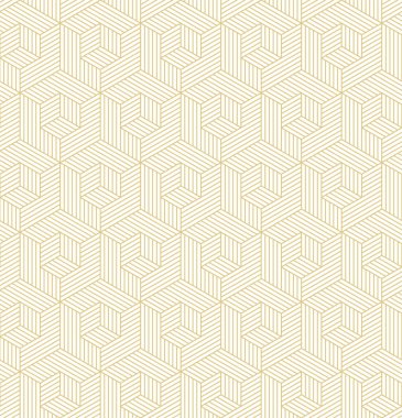 Soyut çizgiler, çizgi vektörsüz desen. Tarafsız tek renkli iş geçmişi, altın beyazı. Doğrusal şekiller, yaratıcı geometrik süsleme stok çizimi