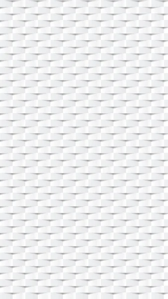 Witte Geometrische Vouw Vorm Naadloos Voor Cover Tegel Textuur Paneel — Stockvector