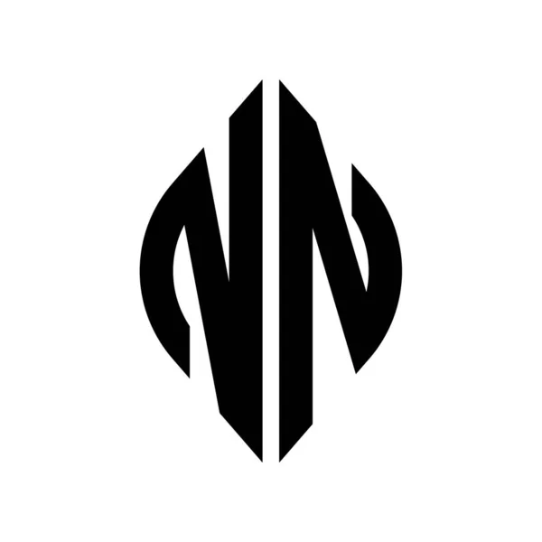 Logotyp Kurva Rhombus Utökat Monogram Bokstäver Alfabet Teckensnitt Logotyp Brodyr — Stock vektor