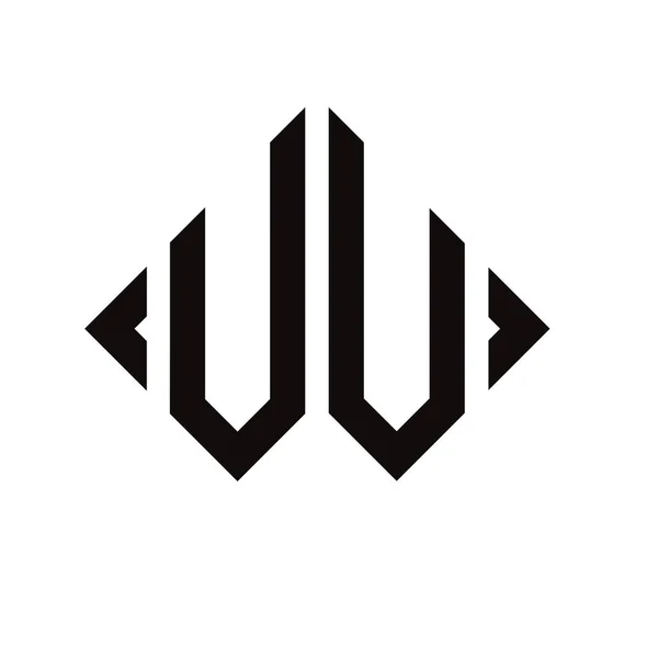 Logo Rhombus Monogram Bogstaver Alfabet Font Logo Logotype Broderi – Stock-vektor