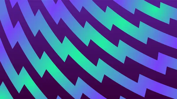 Zigzag Bleu Violet Fond Epl Premier League Vignette Vidéo Imprimer — Image vectorielle