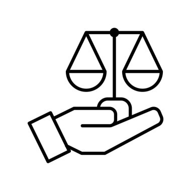 Adalet Elde Simgesi - Hukuk ve Adalet