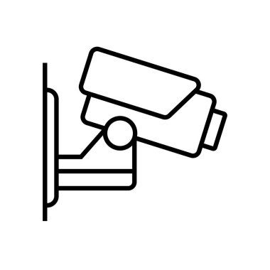 Kapalı devre televizyon CCTV simgesi