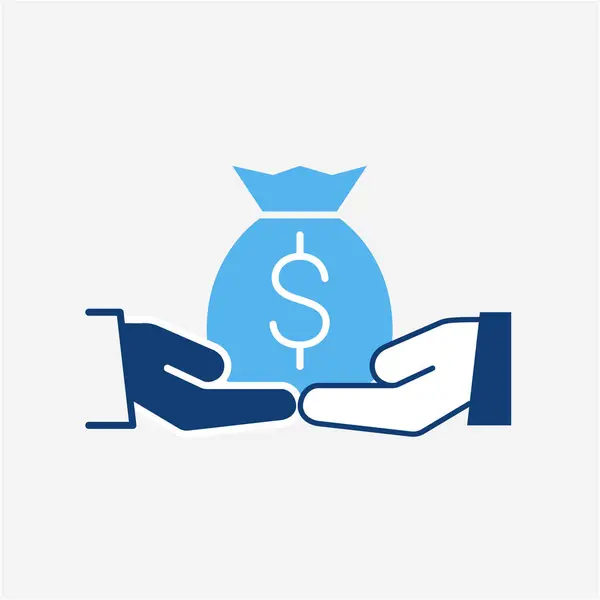 Tamamlayıcı finansal sosyal illüstrasyon için eşitlik eşitliği simgesi
