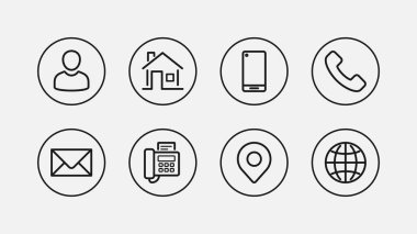 Kişi İş Düğmesi Satırı Simgesi