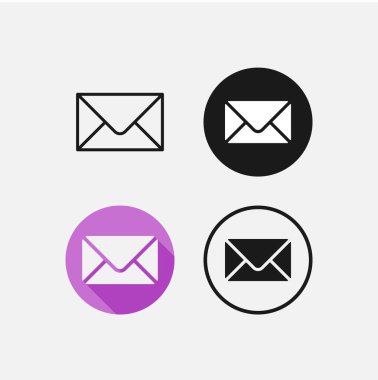 E- posta Kişisi İş Simgesi