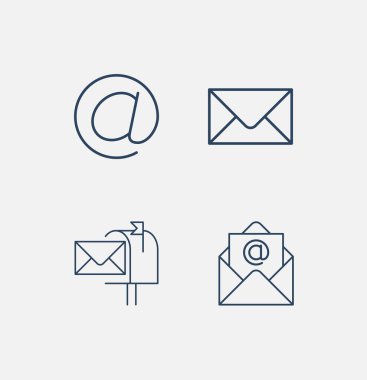 e- posta iletişim simgesi
