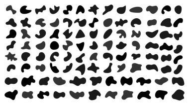 Damla şeklinde organik. Soyut Sıvı Şekilleri Simge Paketi