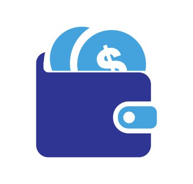 Cüzdandaki Paralar Simgesi Kişisel Mali Konsepti.