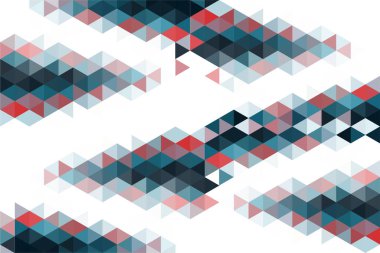 Şebeke Mozaik Arkaplanı. Yaratıcı soyut desen tasarım şablonları. Vektör illüstrasyonu.