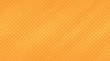 Orange Square Yarım Tonlama Arkaplanı. Damalı desen. Dalgalı Doku Tasarımı.