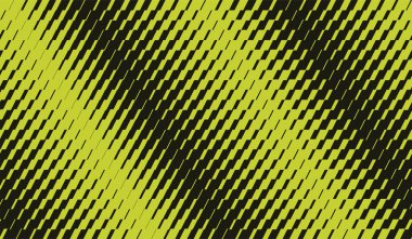 Çapraz çizgileri olan soyut vektör geometrik desen. Çizgili izler. Ekstrem spor tarzı. Şehir sanat dokusu. Parlak sarı ve siyah bir arka plan. Geleceksel tasarım