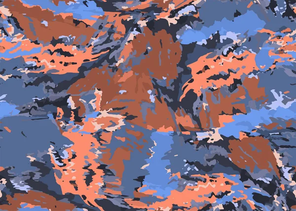 Volledige Naadloze Abstracte Grunge Achtergrond Chaotische Herhalende Textuur Sjabloon Voor — Stockvector