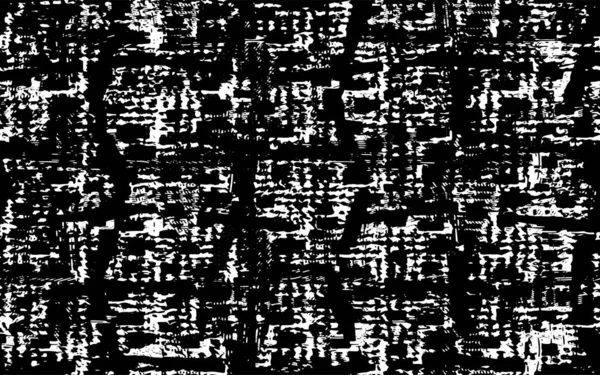 Повний Безшовний Вектор Текстури Чорно Білого Лиха Прикраси Дизайн Текстильного — стоковий вектор