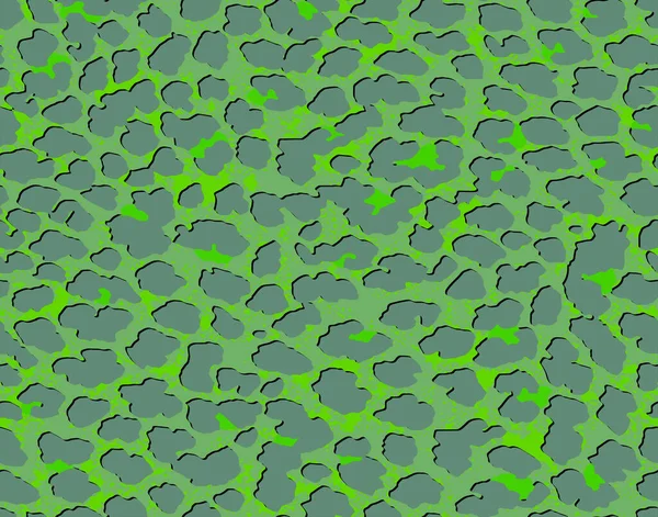 Πλήρης Απρόσκοπτη Λεοπάρδαλη Τσιτάχ Υφή Μοτίβο Δέρμα Ζώου Πράσινο Υφασμάτινο — Διανυσματικό Αρχείο