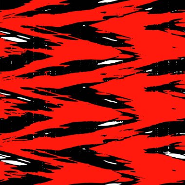 Dekorasyon için tam dikişsiz grunge desen vektörü. Tekstil kumaş baskısı ve duvar kağıdı için tasarım. Moda ve ev tasarımı için klasik model.