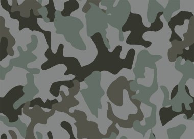 Askeri tekstil için kusursuz yeşil kamuflaj desen vektörü. Ceket Pantolonu, Gömlek ve Şort için kullanılabilir. Kumaş baskısı ve duvar kağıdı için ordu kamuflaj tasarımı.
