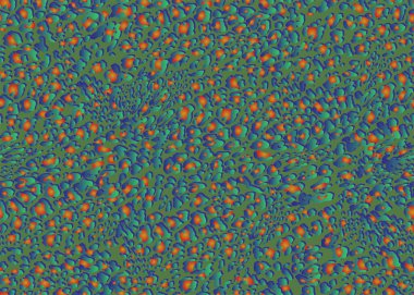 Kusursuz leopar çita desenli hayvan derisi desenli. Yeşil turuncu tekstil kumaş izi. Moda için uygun. Vektör illüstrasyonu.