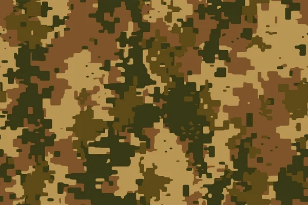 Modèle Complet Texture Camouflage Pixel Numérique Sans Couture Utilisable Pour — Image vectorielle