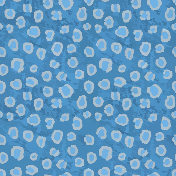 Full Seamless Leopard Pattern Texture Vector Conception Guépard Bleu Sans — Image vectorielle