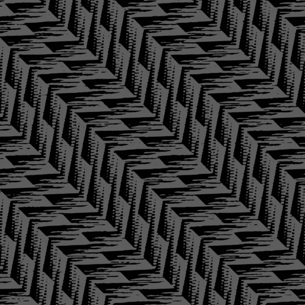 Повний Безшовний Вектор Текстури Чорно Сірого Лиха Прикраси Дизайн Текстильного — стоковий вектор