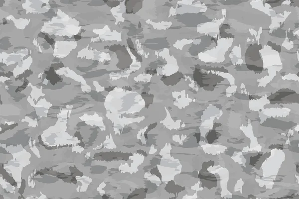 フルシームレス水彩迷彩テクスチャ印刷パターン ジャケットパンツやショートパンツにもご利用いただけます 軍の織物だ ユニークなネクタイ染料軍用カモ ベクターイラスト — ストックベクタ