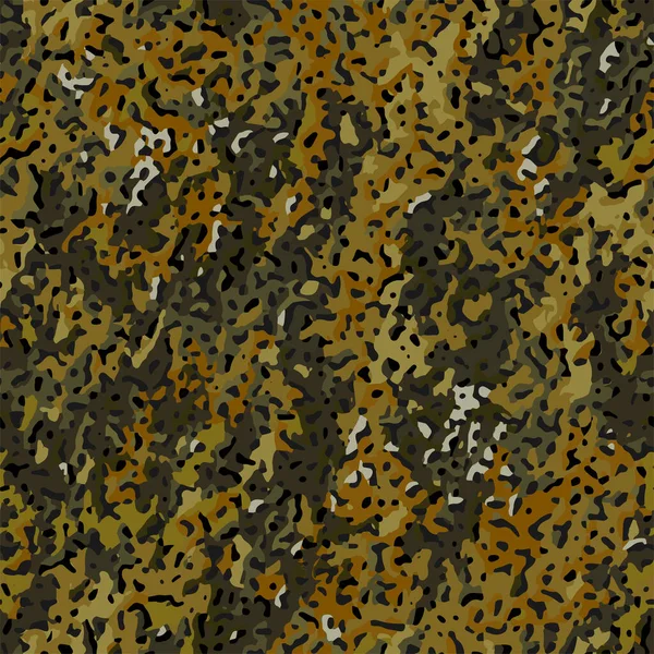 Vollständige Nahtlose Camouflage Textur Hautmustervektor Für Militärische Textilien Verwendbar Für — Stockvektor