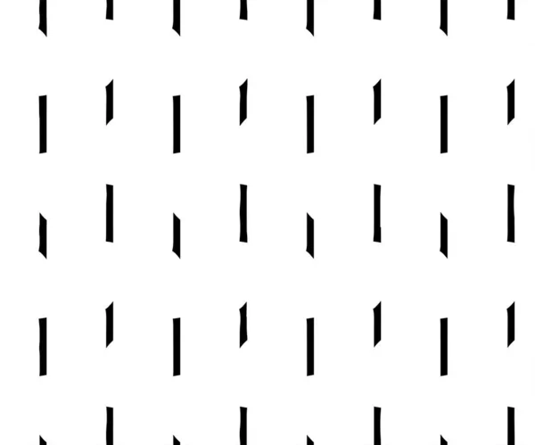 Full Seamless Modern Geometric Texture Pattern Decor Textile Black White — Stock Vector