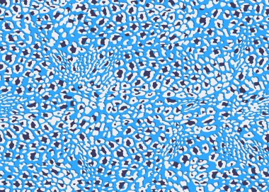 Kusursuz leopar çita desenli hayvan derisi desenli. Tekstil kumaş izi. Moda için uygun. Vektör illüstrasyonu.