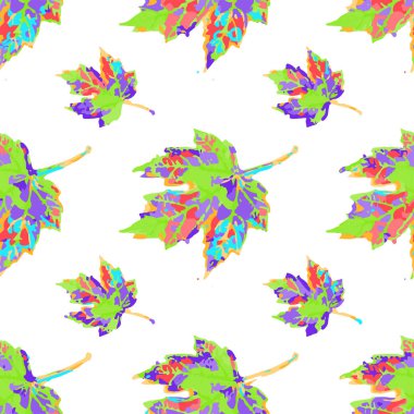 Kusursuz yaz çiçeği desenli retro illüstrasyon. Kumaş baskısı için ağaç yaprağı vintage tasarımı. Moda kullanımı için uygun.