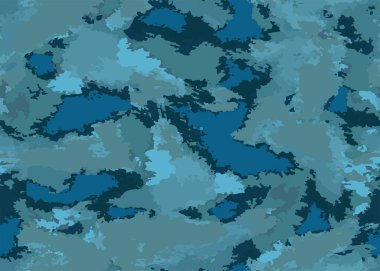 Tam dikişsiz suluboya kamuflaj desen deseni. Ceket Pantolonu, Gömlek ve Şort için kullanılabilir. Ordu tekstil kumaşı. Eşsiz kravat askeri kamuflaj. Vektör illüstrasyonu.