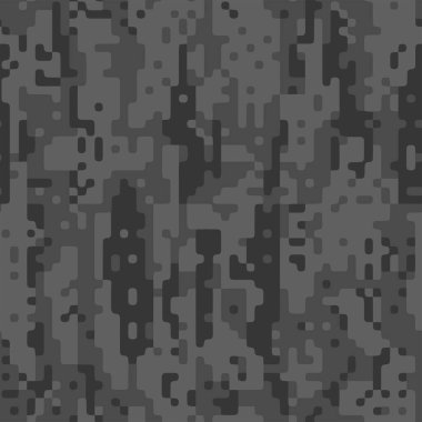 Kusursuz dijital pikselli kamuflaj deseni. Ceket Pantolonu, Gömlek ve Şort için kullanılabilir. Ordu tekstil kumaş izi. Geometrik askeri kamuflaj. Vektör illüstrasyonu.