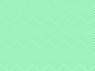 Tam dikişsiz sembol deseni. Tekstil kumaş baskı ve duvar kağıdı için yeşil şebeke çizgileri. Moda ve ev tasarımı için yatay çizgiler tasarımı