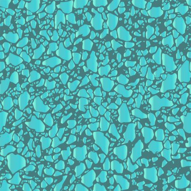 Tam dikişsiz taş baskı kalıbı. Bozuk tasarım. Soyut mozaik doku. Vektör arkaplanı. Kumaş ve dekorasyon yolu, duvar, fon. Sonsuz çizim. Çatlak kaplama