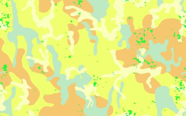 Askeri tekstil için kusursuz kamuflaj desen vektörü. Ceket Pantolonu, Gömlek ve Şort için kullanılabilir. Deri kumaşı ve duvar kağıdı için kirli ordu kamuflaj tasarımı. 