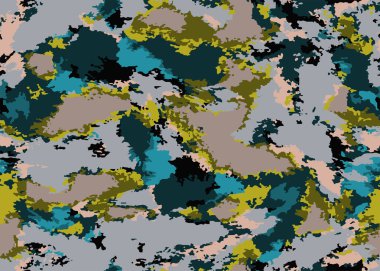 Tam dikişsiz suluboya desen deseni. Ceket Pantolonu, Gömlek ve Şort için kullanılabilir. Benzersiz kravat, tekstil kumaşı. Vektör illüstrasyonu.