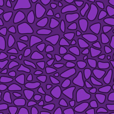 Tamamen kusursuz dekoratif taşlar desen vektörü. Kızlar için mor tasarım, erkekler için tekstil kumaş baskı ve duvar kağıdı. Moda ve ev tasarımı için tasarım.