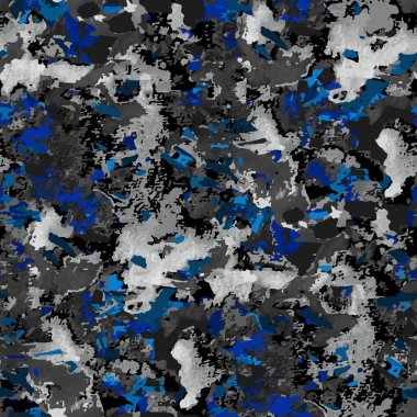 Tam dikişsiz boyasız arka plan deseni. Vektör çizimi. Soyut suluboya fırça tekrar desen tasarımı