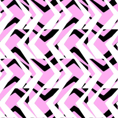 Kusursuz pembe desenli desen vektörü. Tekstil kumaş baskısı ve duvar kağıdı için çok amaçlı tasarım. Moda ve ev tasarımı için tasarım.