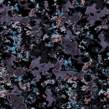 Tam dikişsiz boyasız arka plan deseni. Vektör çizimi. Soyut suluboya fırça tekrarı tasarımı. Tekstil kumaş izi. Döşeme mermeri.