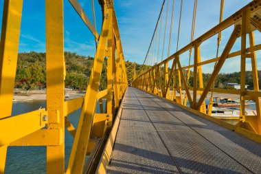 The Yellow Bridge on Nusa Lembongan. Reupload after color correction