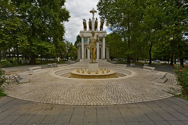 Monument Fallen Heroes Macedonia Photographe Close Monument — Stock Photo, Image