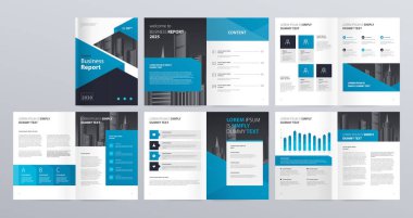 layout template for company profile ,annual report , brochures, flyers, leaflet, magazine, book with cover page design