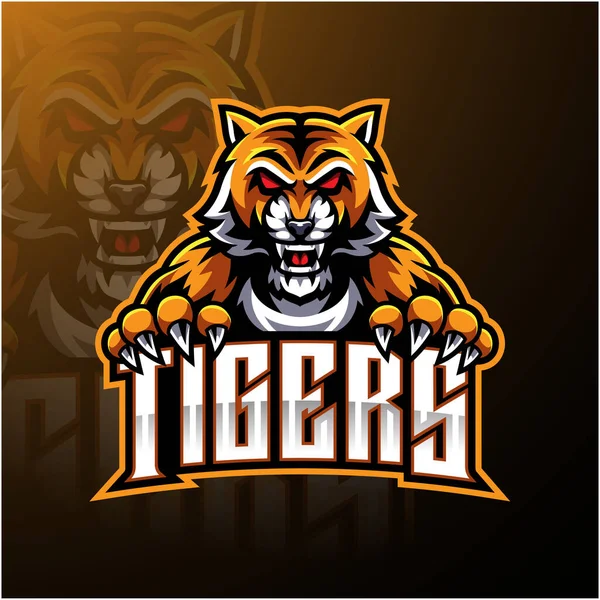 Tiger Face Esport Mascot Logo Design Stock Photo by ©visink 621718858