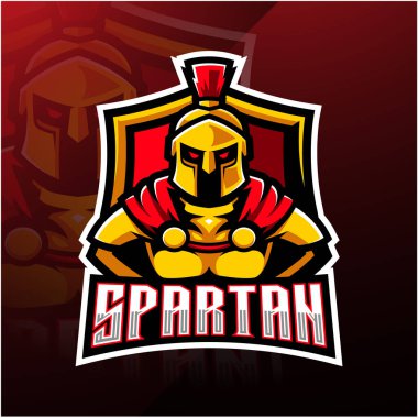 Sparta Esport maskot logosu tasarımı