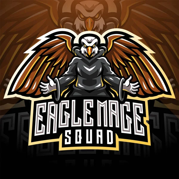 Eagle Magic Esport Kabala Logó — Stock Fotó