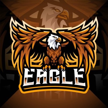 Kartal esport maskot logosu tasarımı