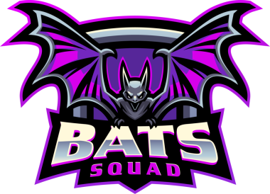 Yarasa takımı esport maskot logosu tasarımı