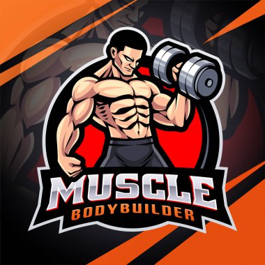 Kas geliştirici esport maskot logosu tasarımı